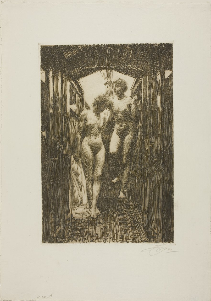 Kabin by Anders Leonard Zorn