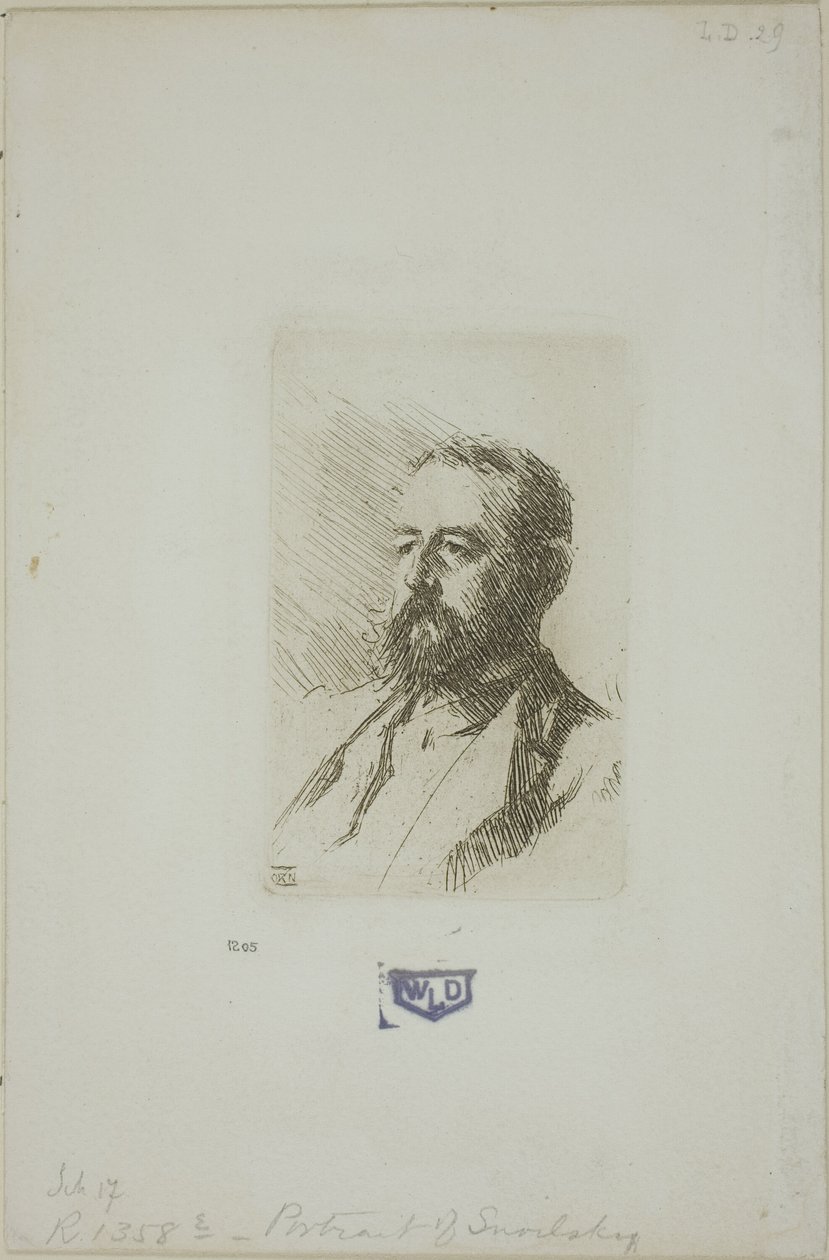 carl snoilsky by Anders Leonard Zorn