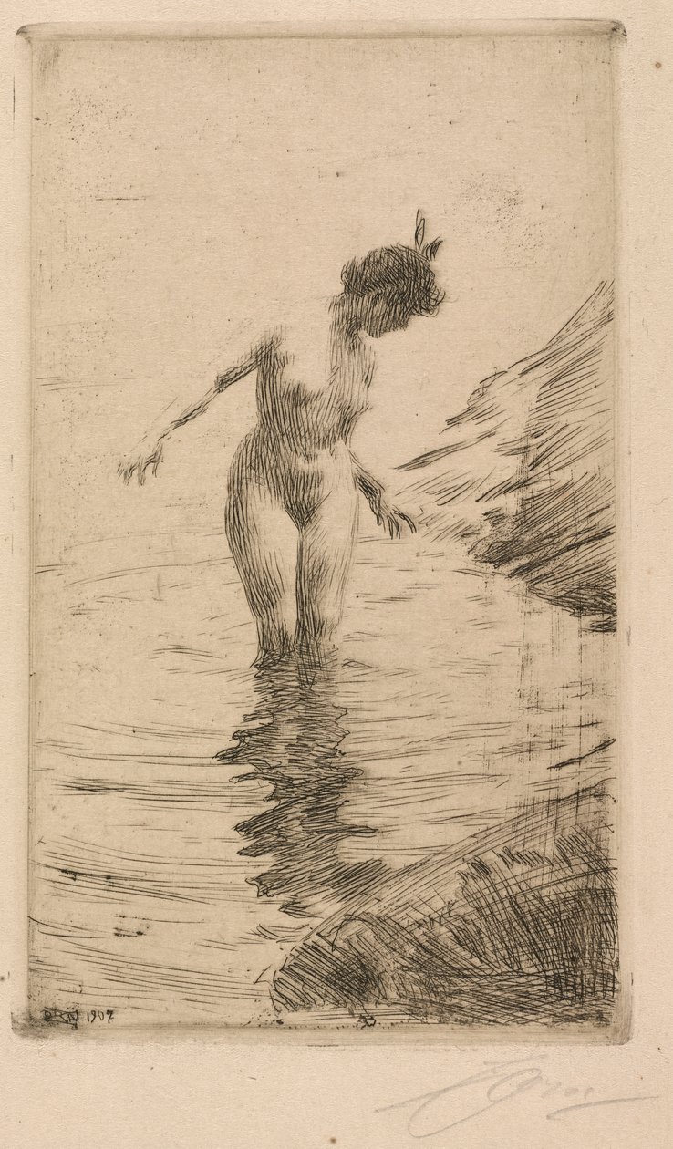 Su Çemberleri II by Anders Leonard Zorn
