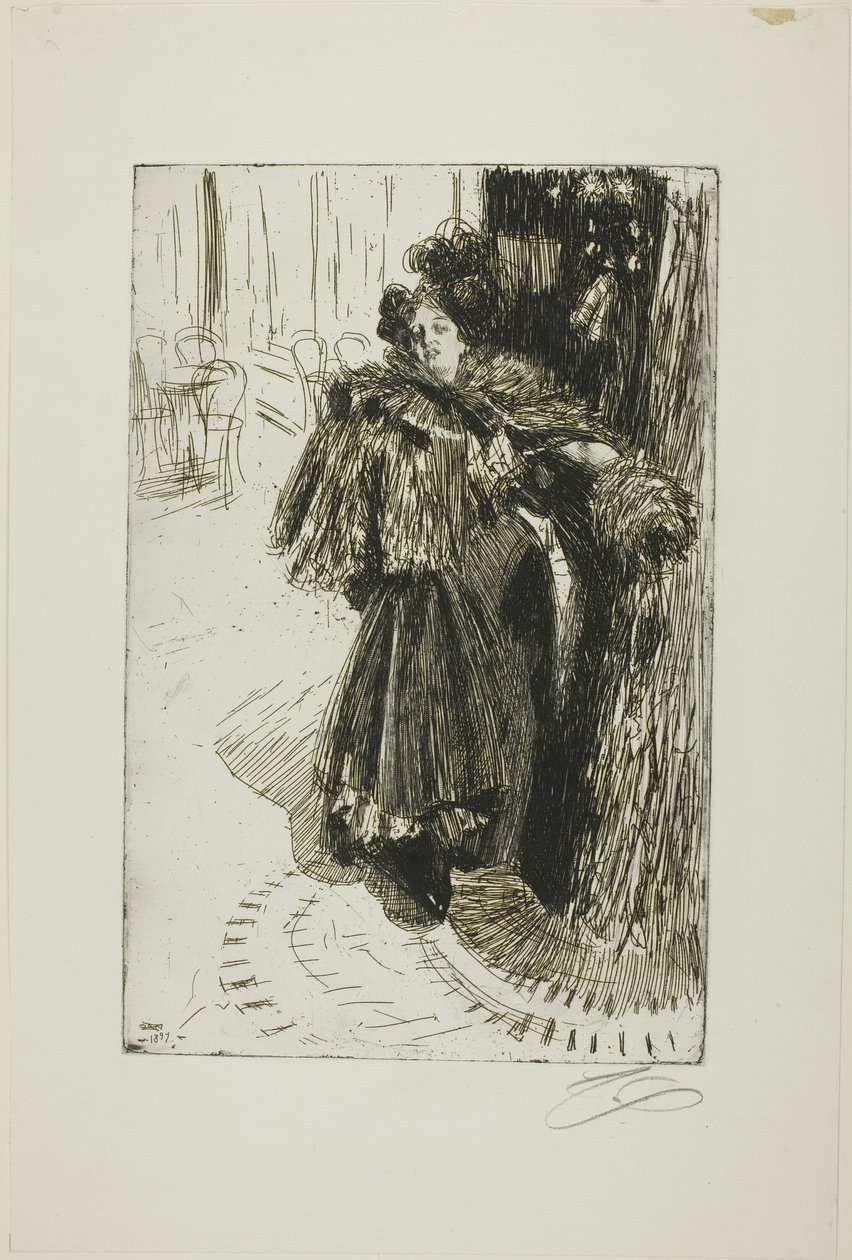 Gece Etkisi III by Anders Leonard Zorn