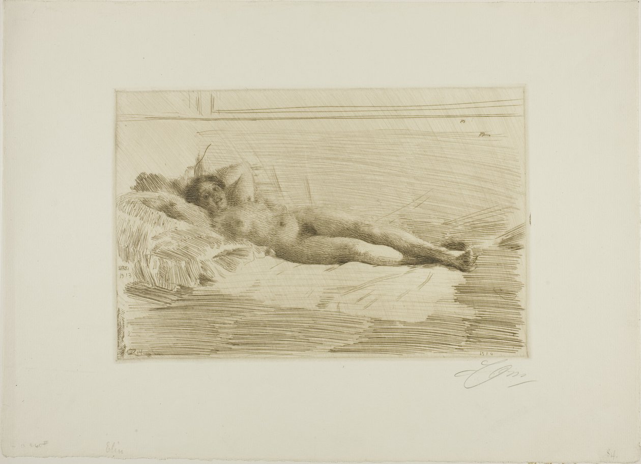 elin by Anders Leonard Zorn