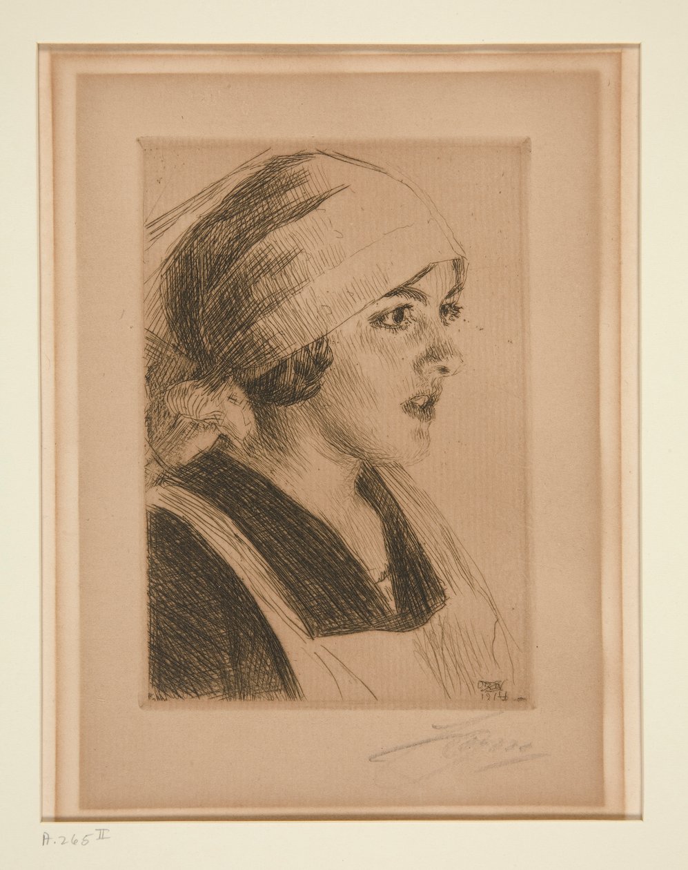 gulli ben by Anders Leonard Zorn