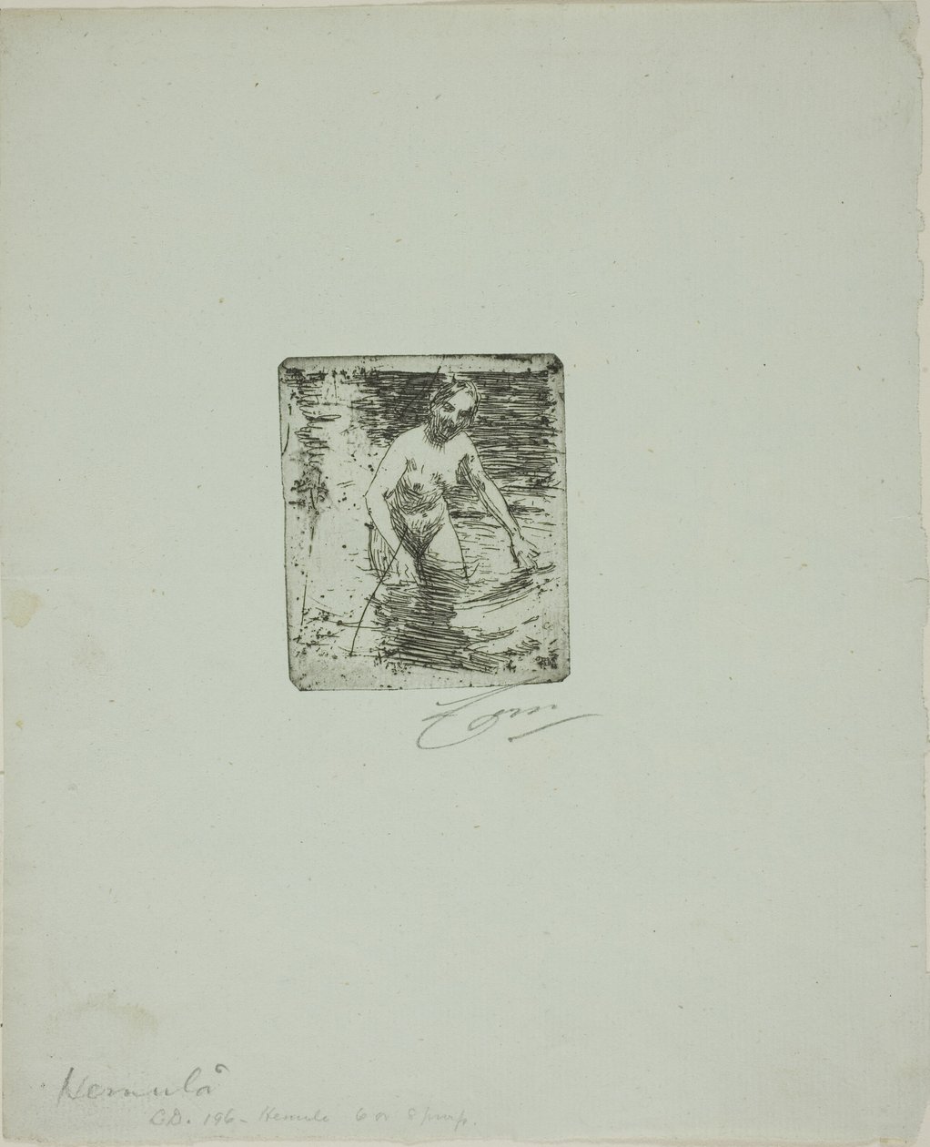 hemulå ben by Anders Leonard Zorn