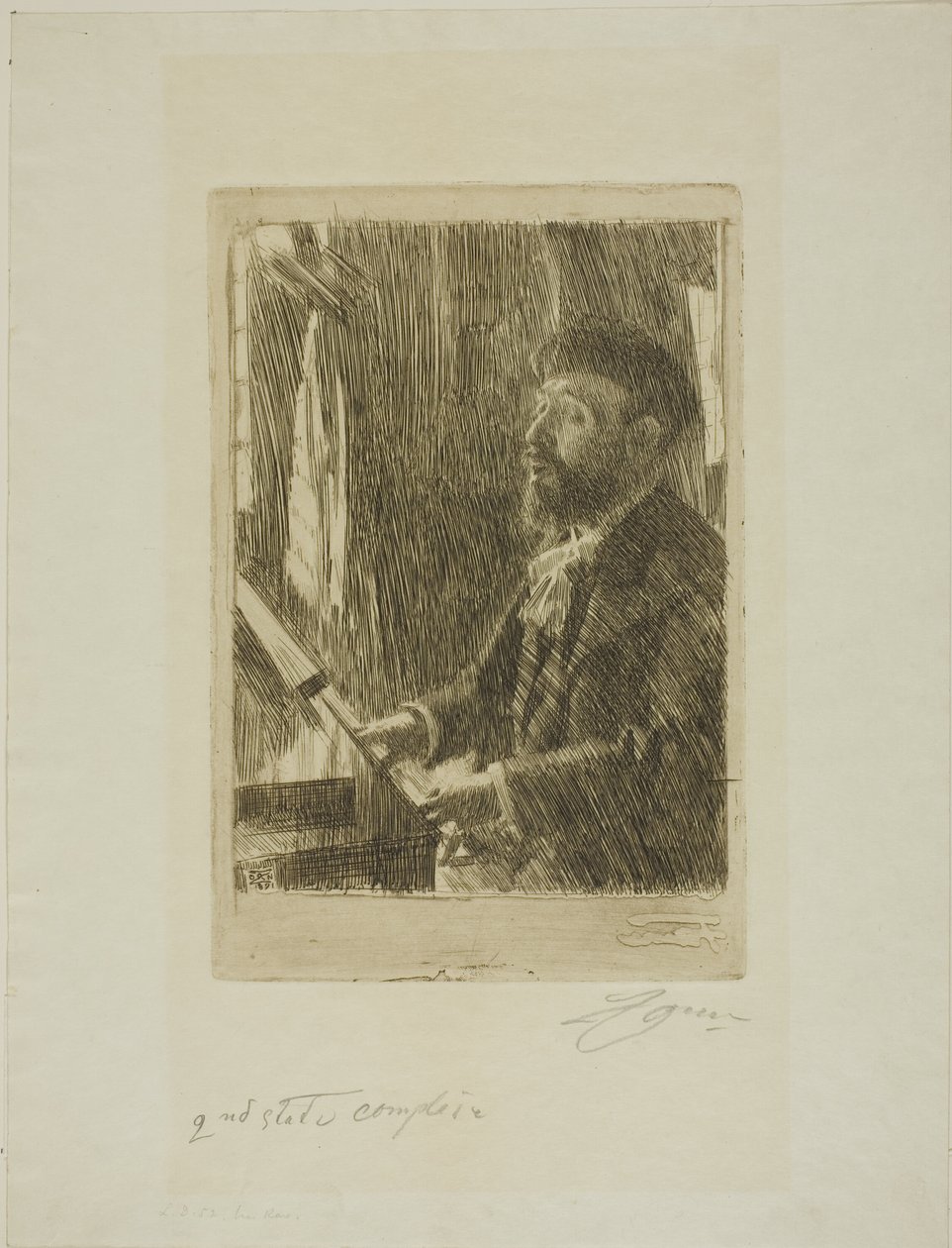 JB Faure by Anders Leonard Zorn