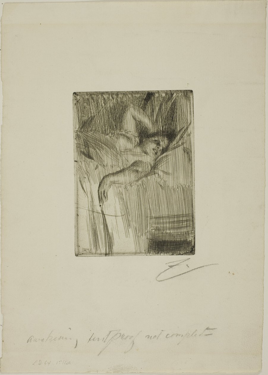 alarm by Anders Leonard Zorn
