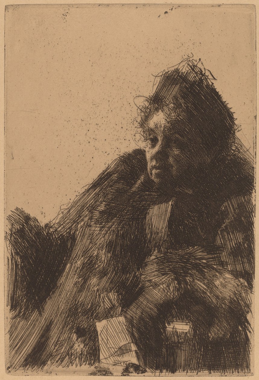 Madam Simon, II by Anders Leonard Zorn