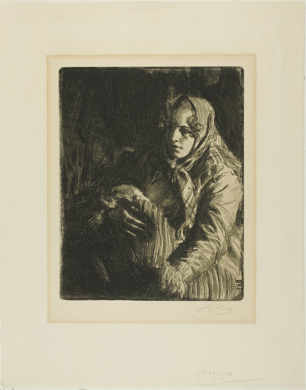Madonna (Bir Anne) by Anders Leonard Zorn