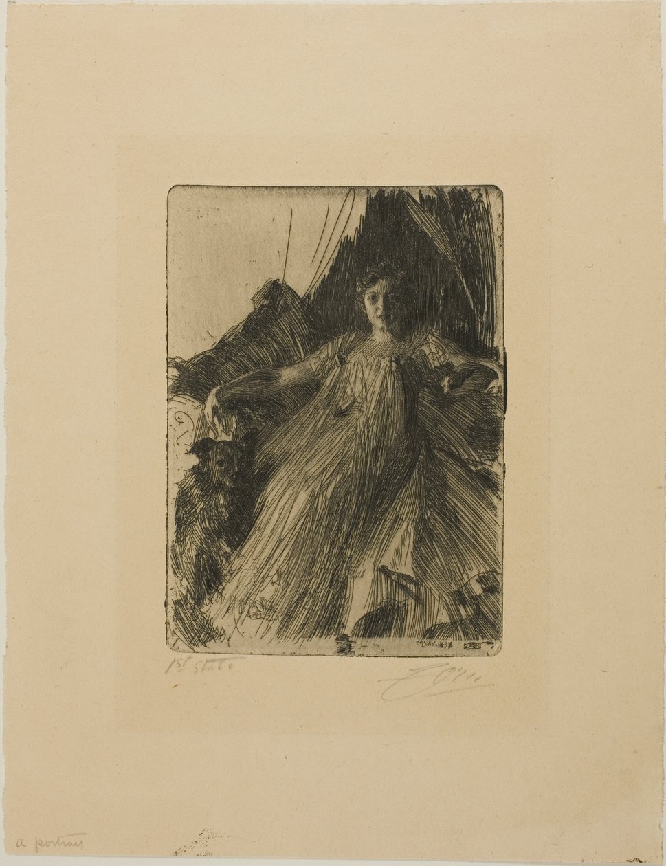 Maud Cassel (Bayan Ashley) by Anders Leonard Zorn