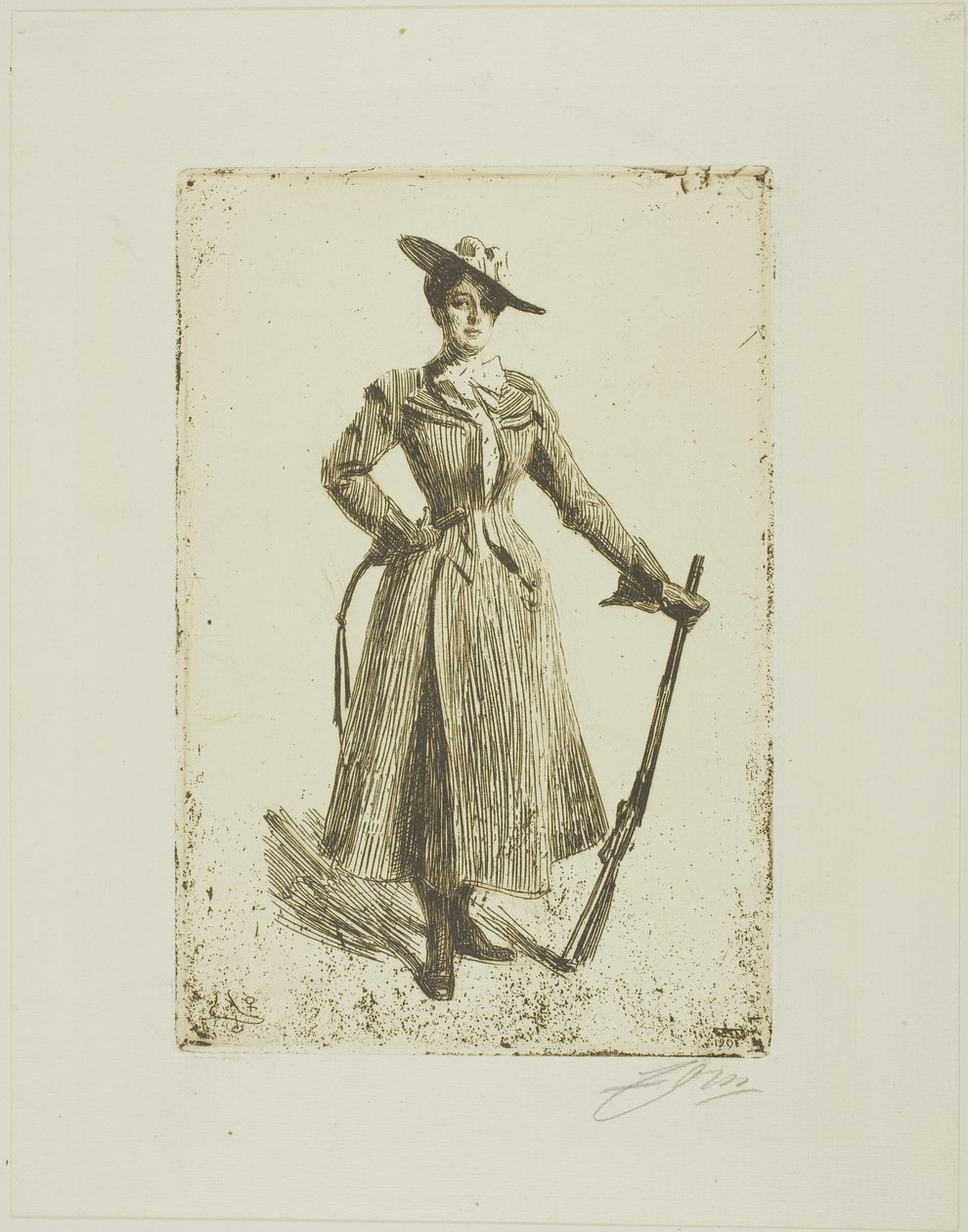 Bayan Thompson Seton by Anders Leonard Zorn