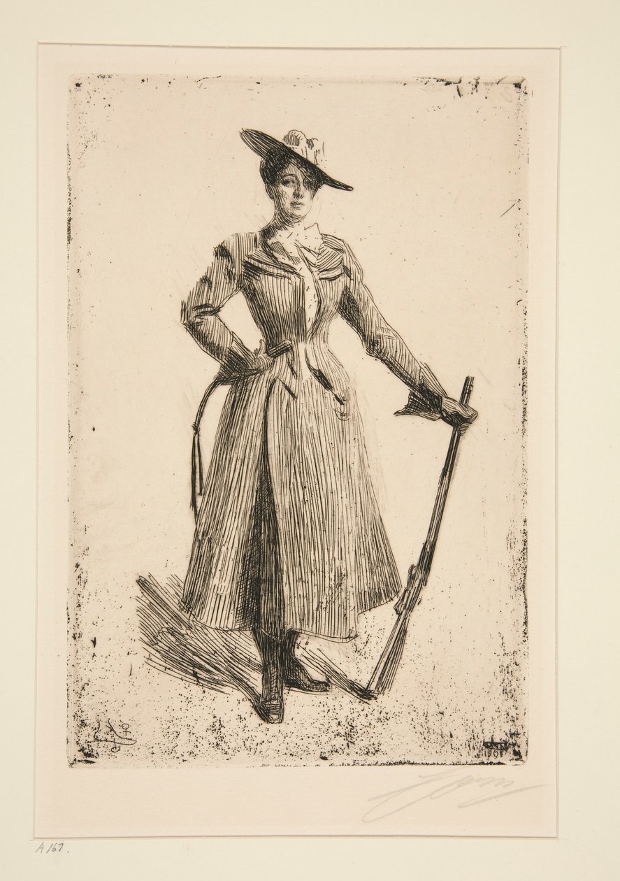 Bayan Thompson Seton by Anders Leonard Zorn