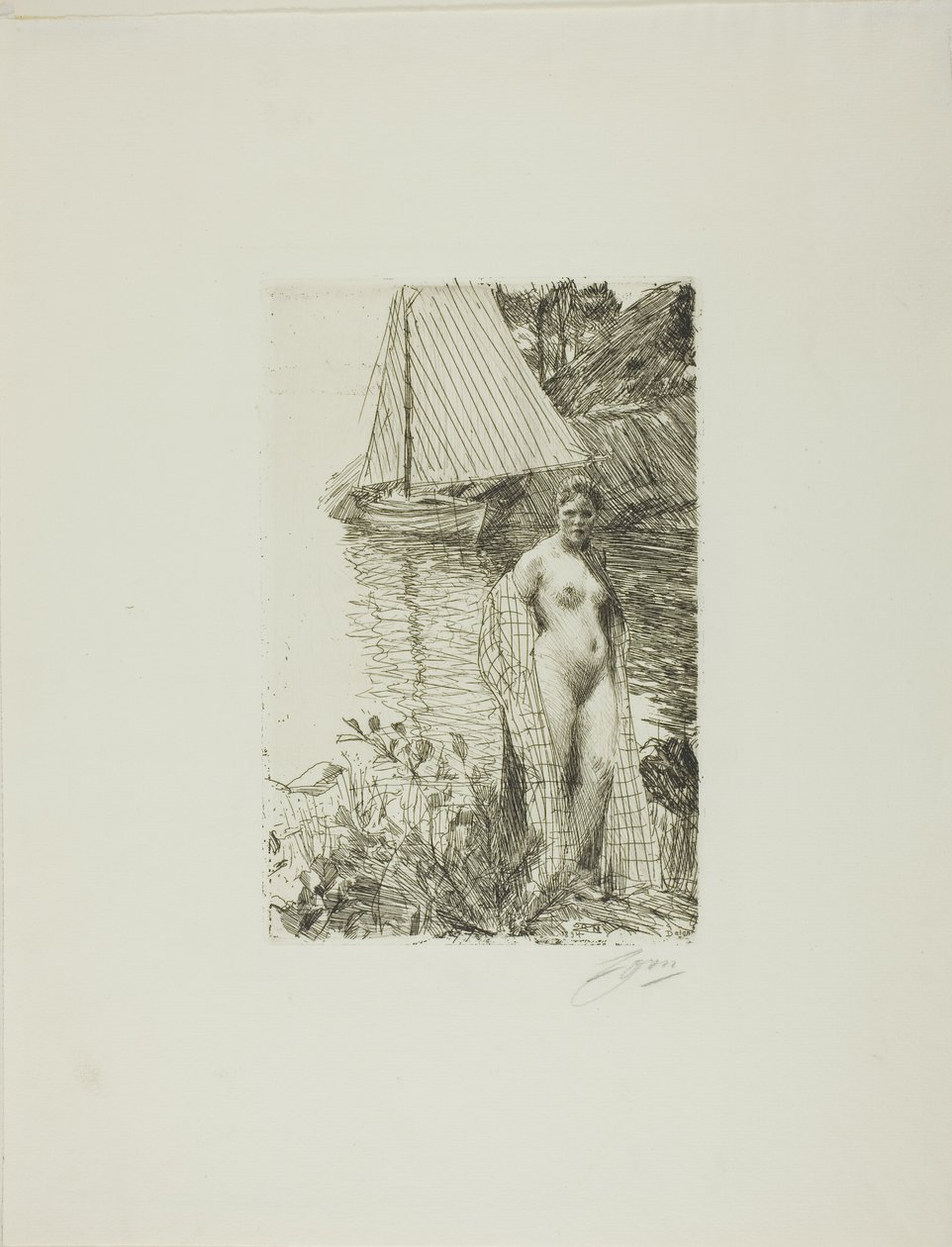 Modelim ve Teknem by Anders Leonard Zorn