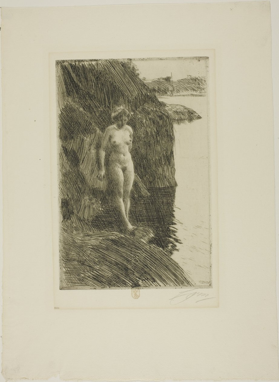 uçurum by Anders Leonard Zorn