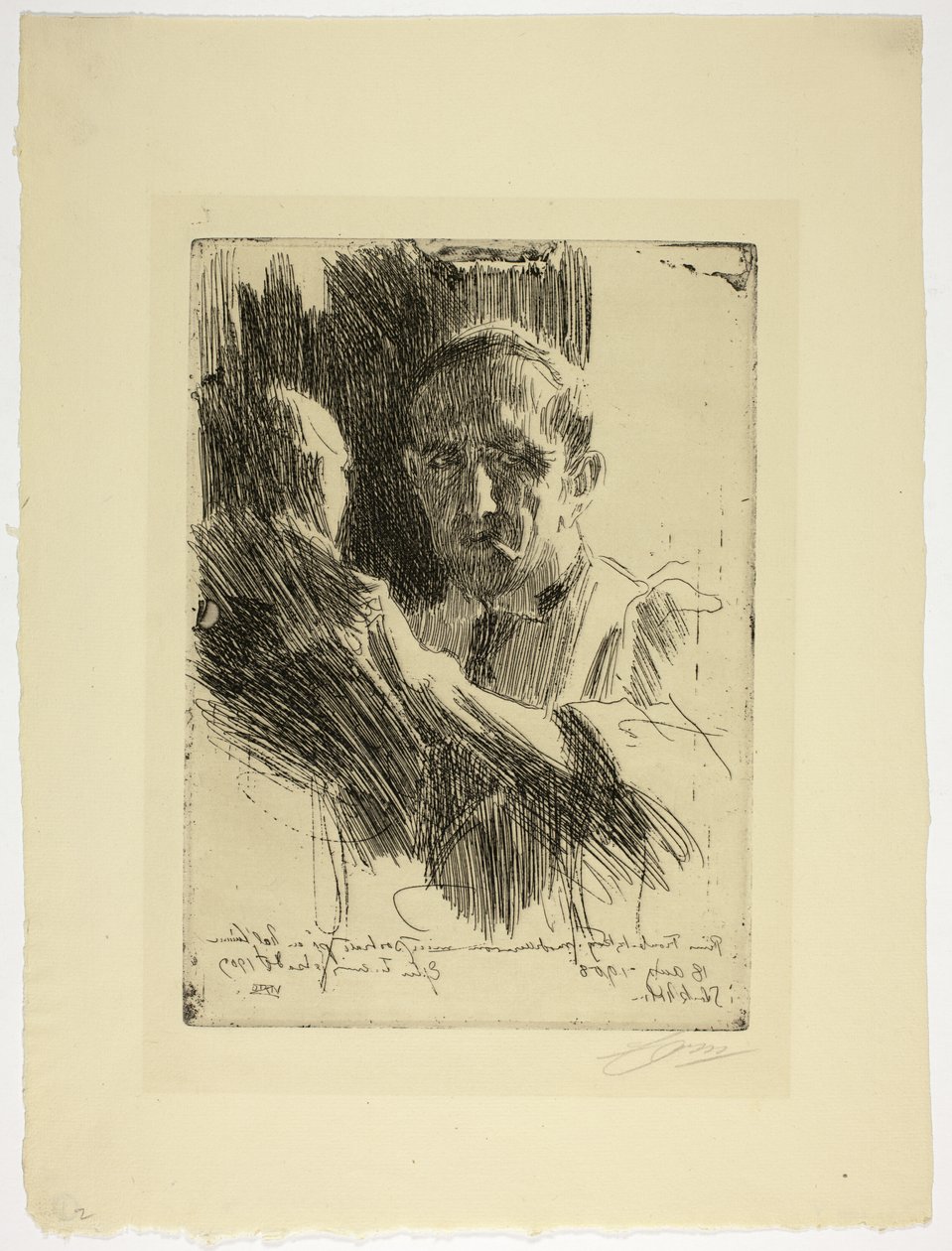 Prens Paul Troubetzköy II (Büst) by Anders Leonard Zorn