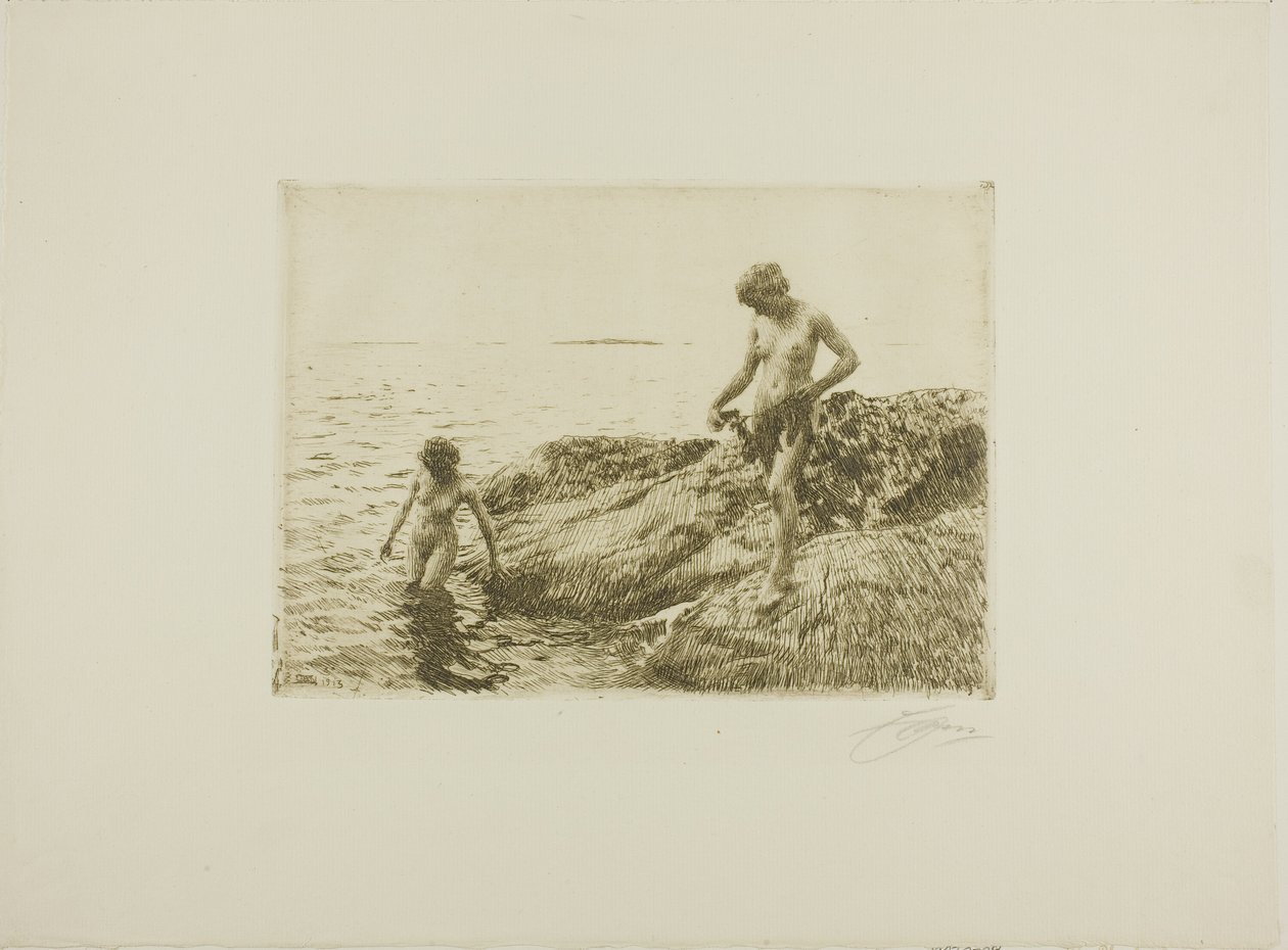 Denize Doğru Skerries by Anders Leonard Zorn