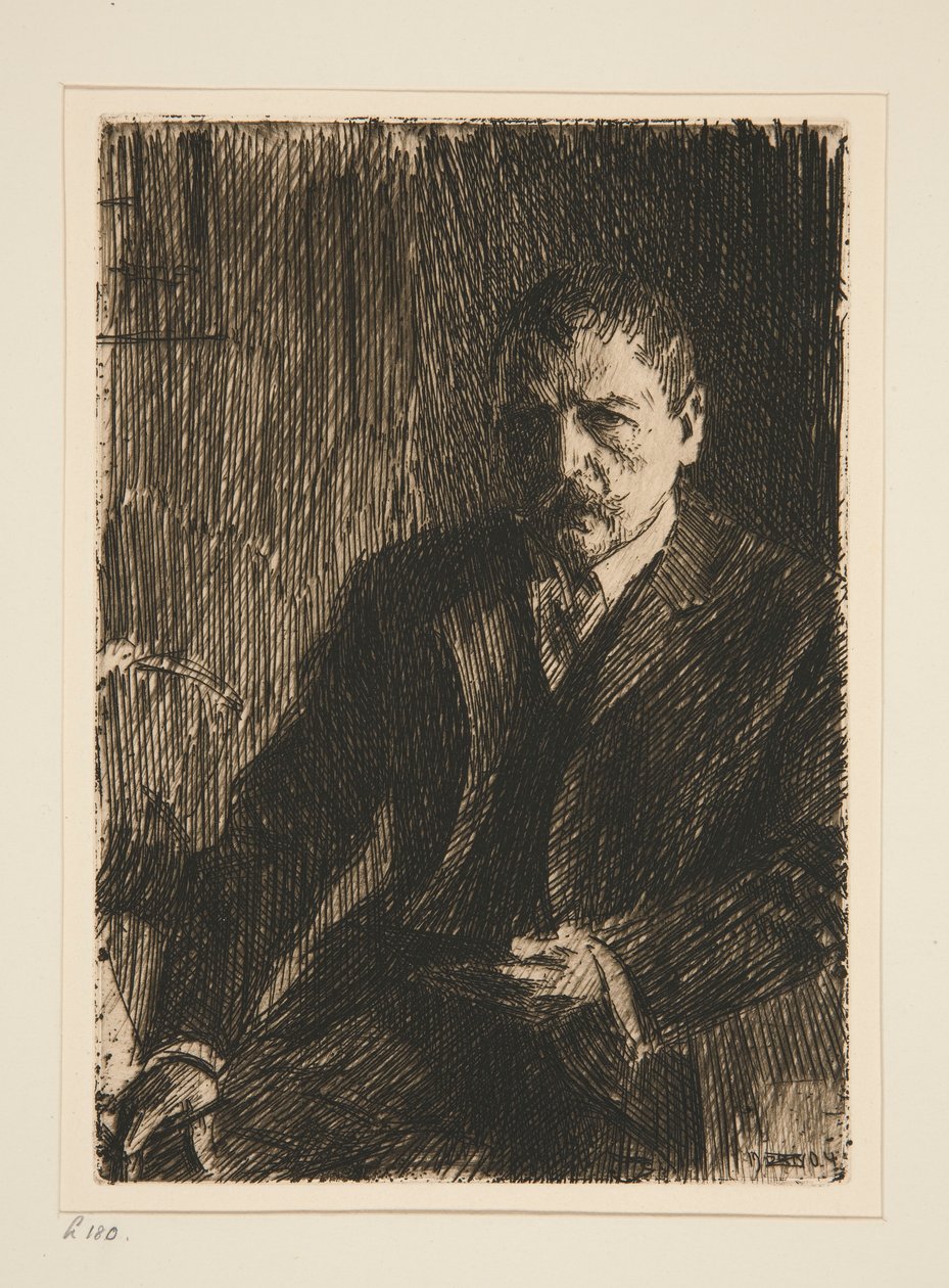 Otoportre I by Anders Leonard Zorn