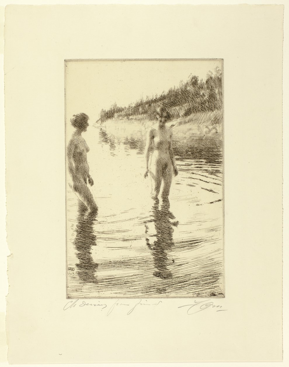 Sığ by Anders Leonard Zorn