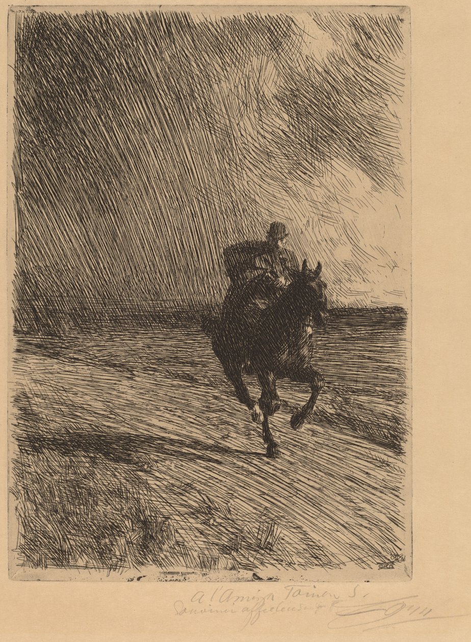 Fırtına by Anders Leonard Zorn