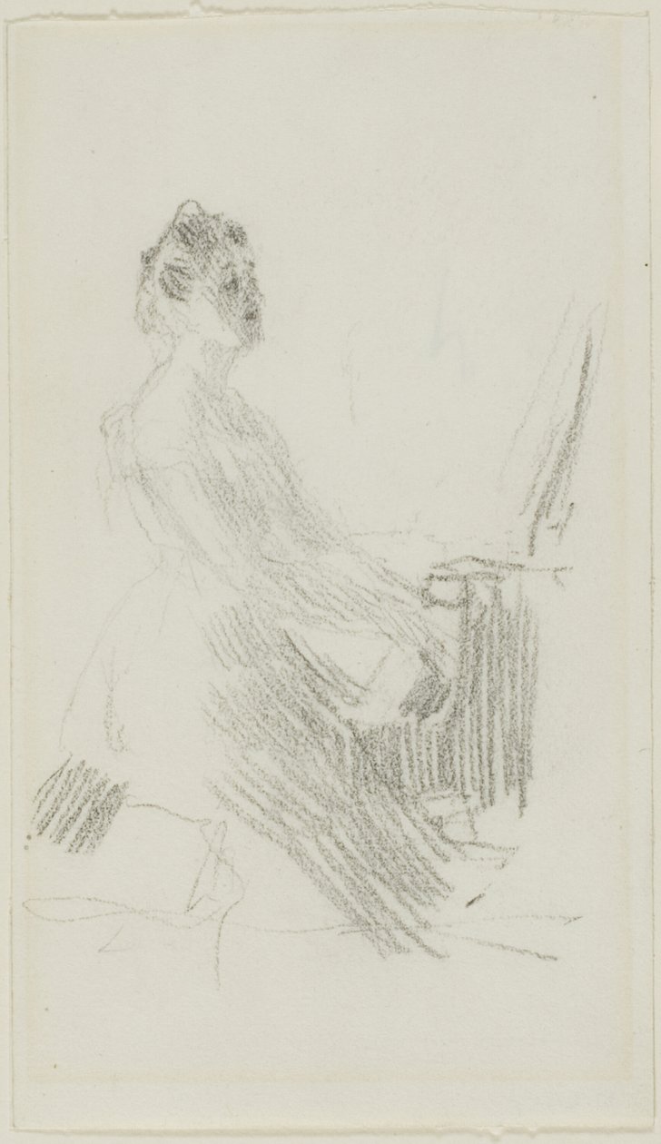 Ders çalışma by Anders Leonard Zorn