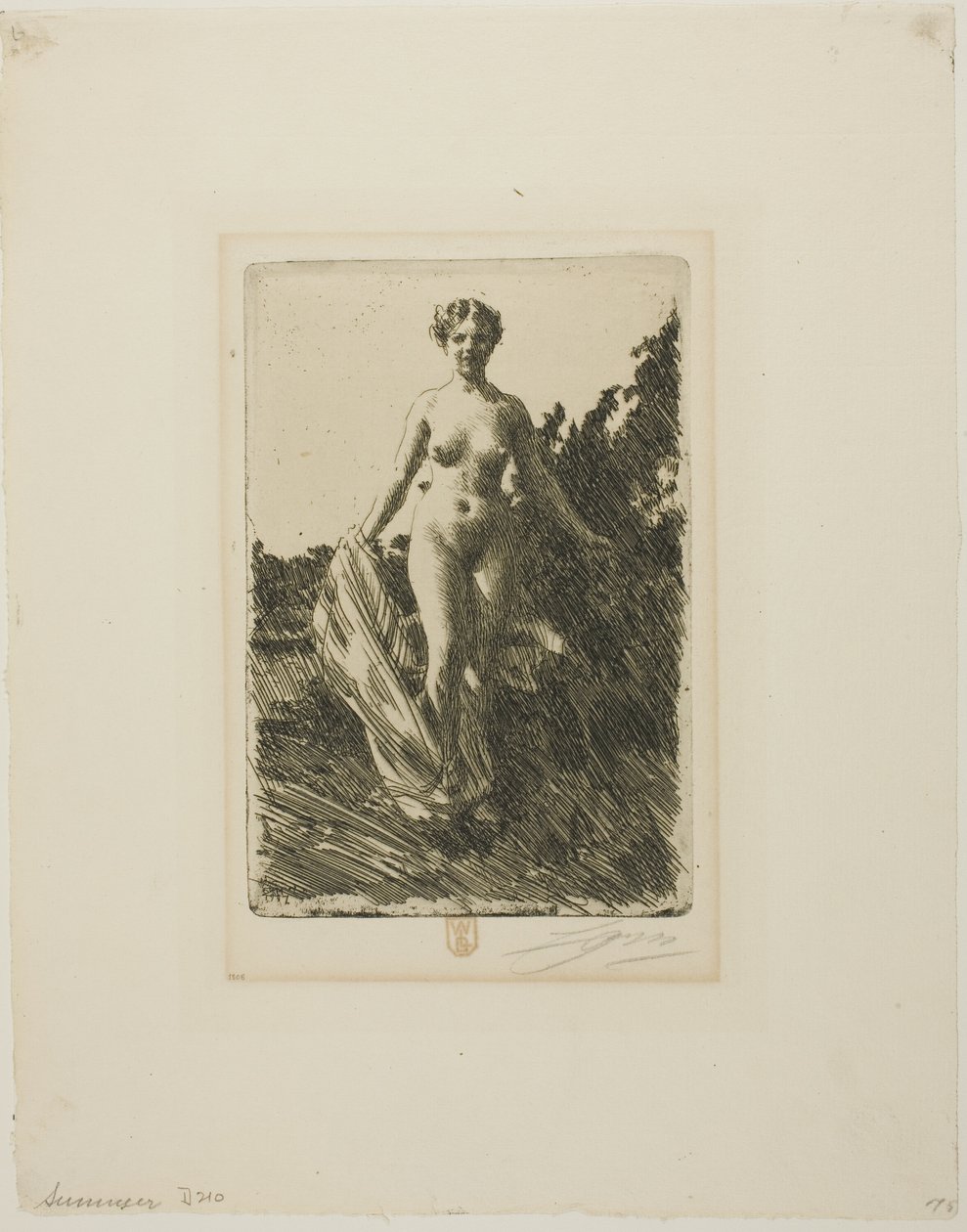 Yaz by Anders Leonard Zorn