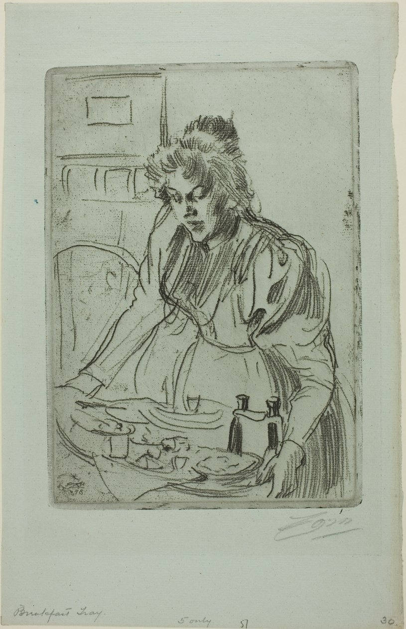 Kahvaltı by Anders Leonard Zorn