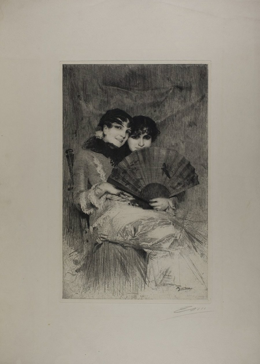 Kuzenler by Anders Leonard Zorn