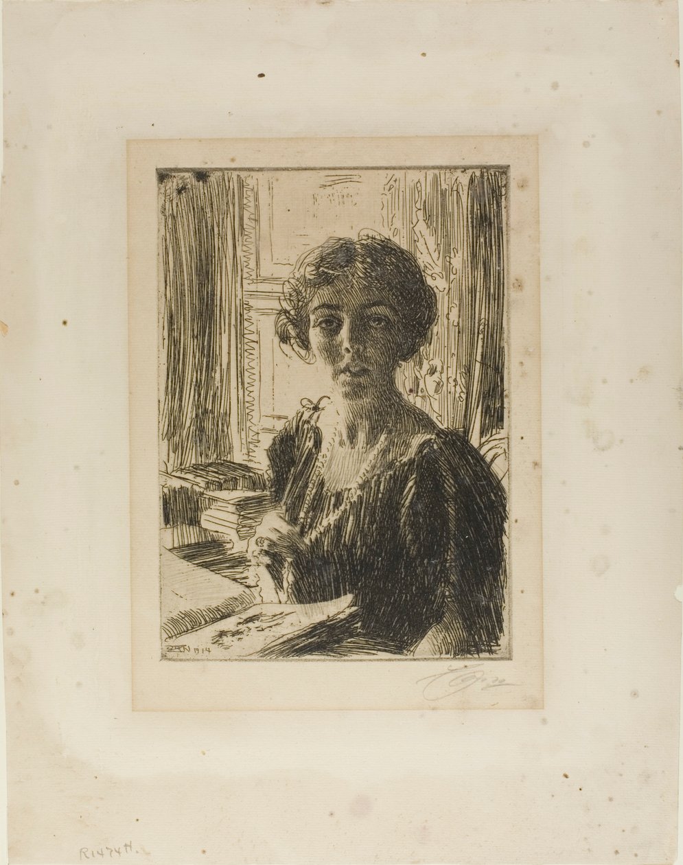 İsveç Veliaht Prensesi Margaret by Anders Leonard Zorn