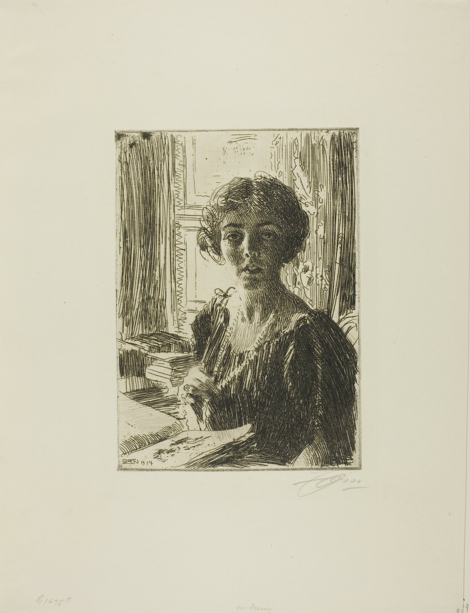 İsveç Veliaht Prensesi Margaret by Anders Leonard Zorn