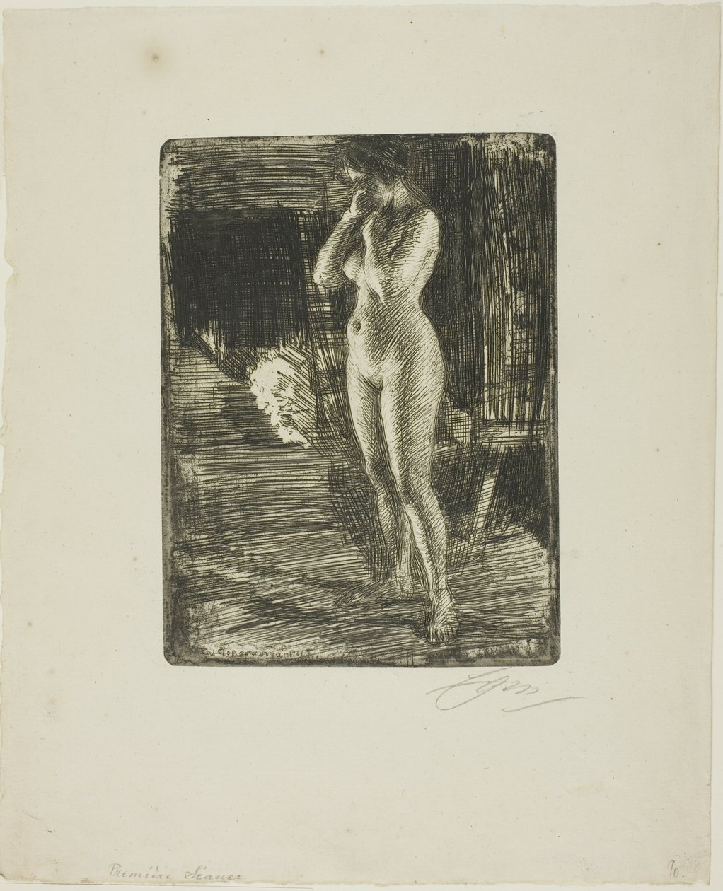 İlk Poz by Anders Leonard Zorn