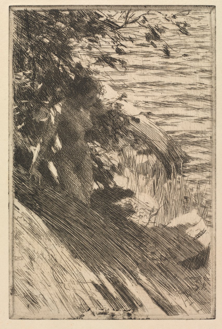 Büyük Yıkanan, 1895. by Anders Leonard Zorn