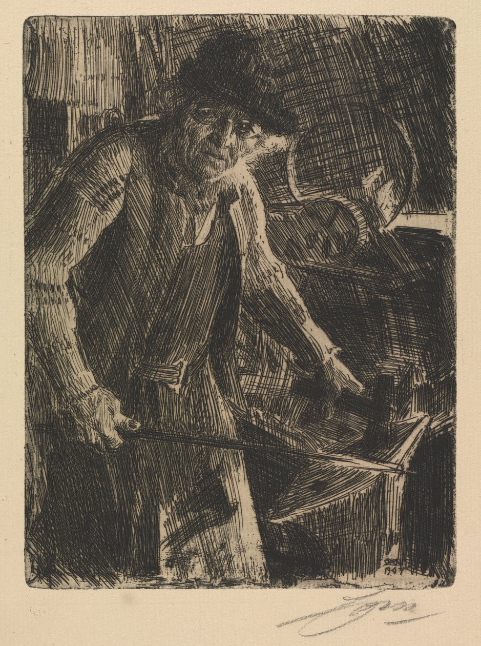 Usta-demirci by Anders Leonard Zorn