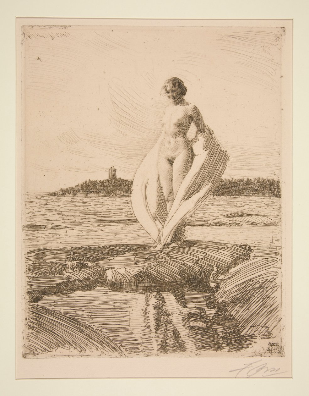 Kuğu by Anders Leonard Zorn
