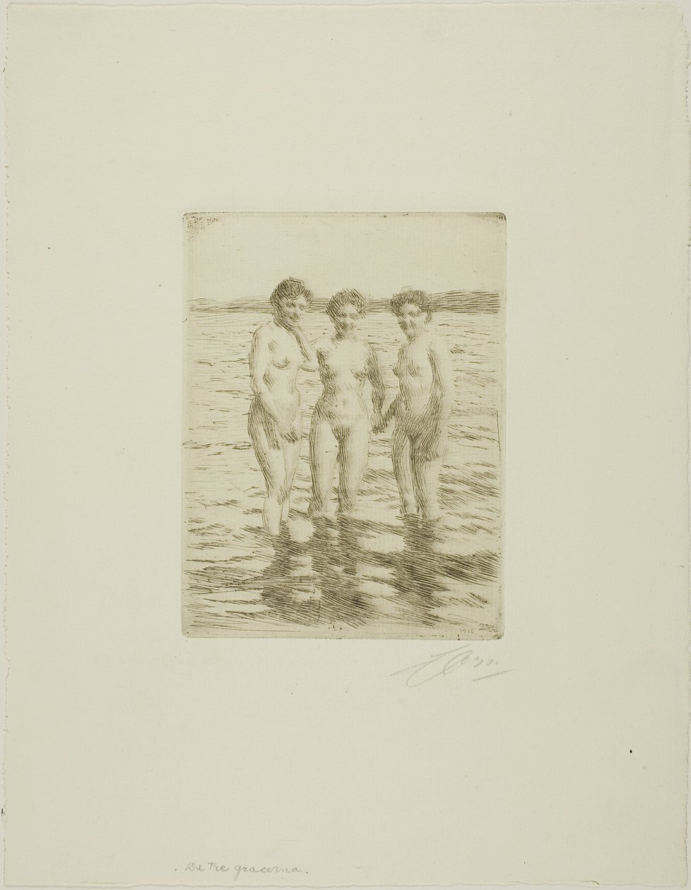 Üç Güzeller by Anders Leonard Zorn
