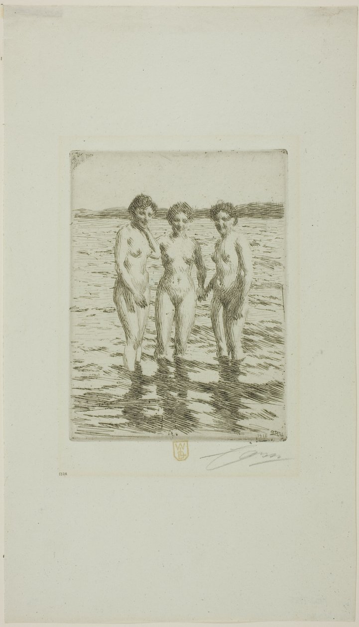 Üç Güzeller by Anders Leonard Zorn