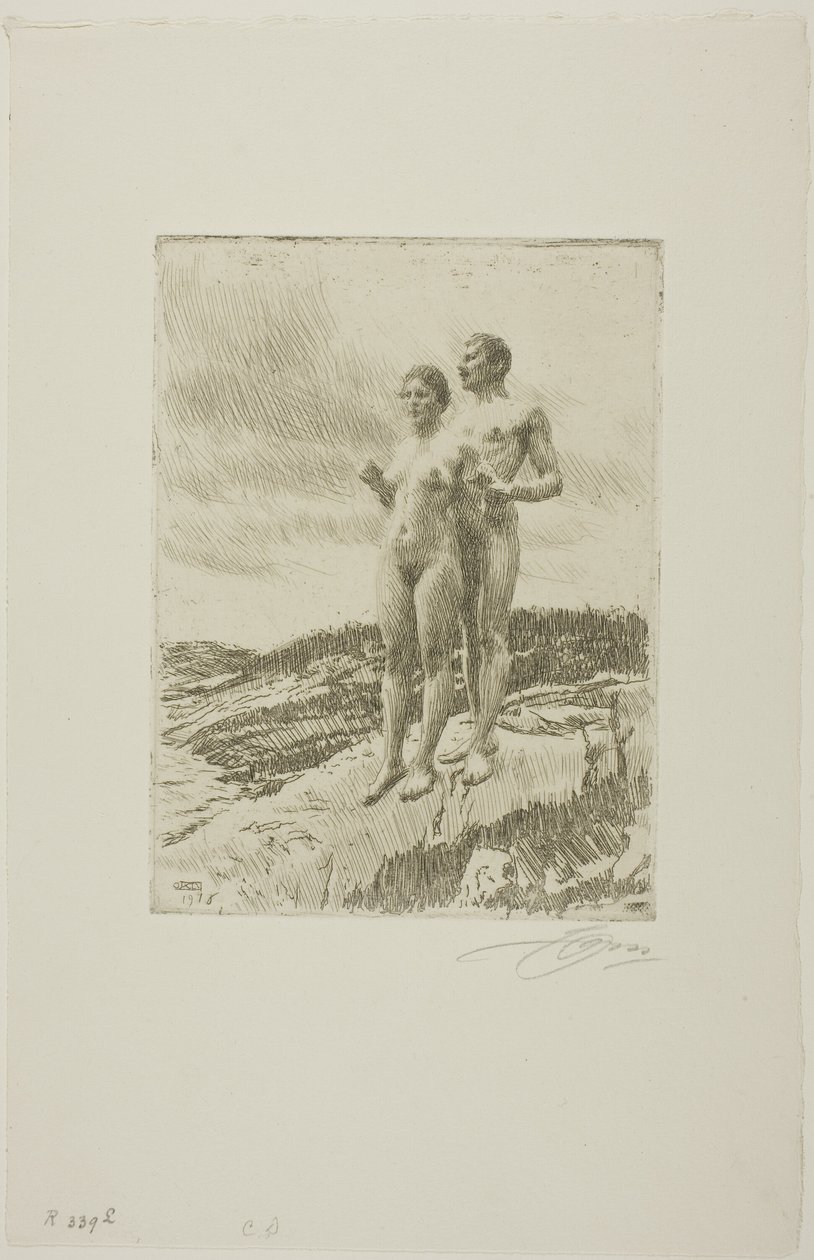 İki by Anders Leonard Zorn