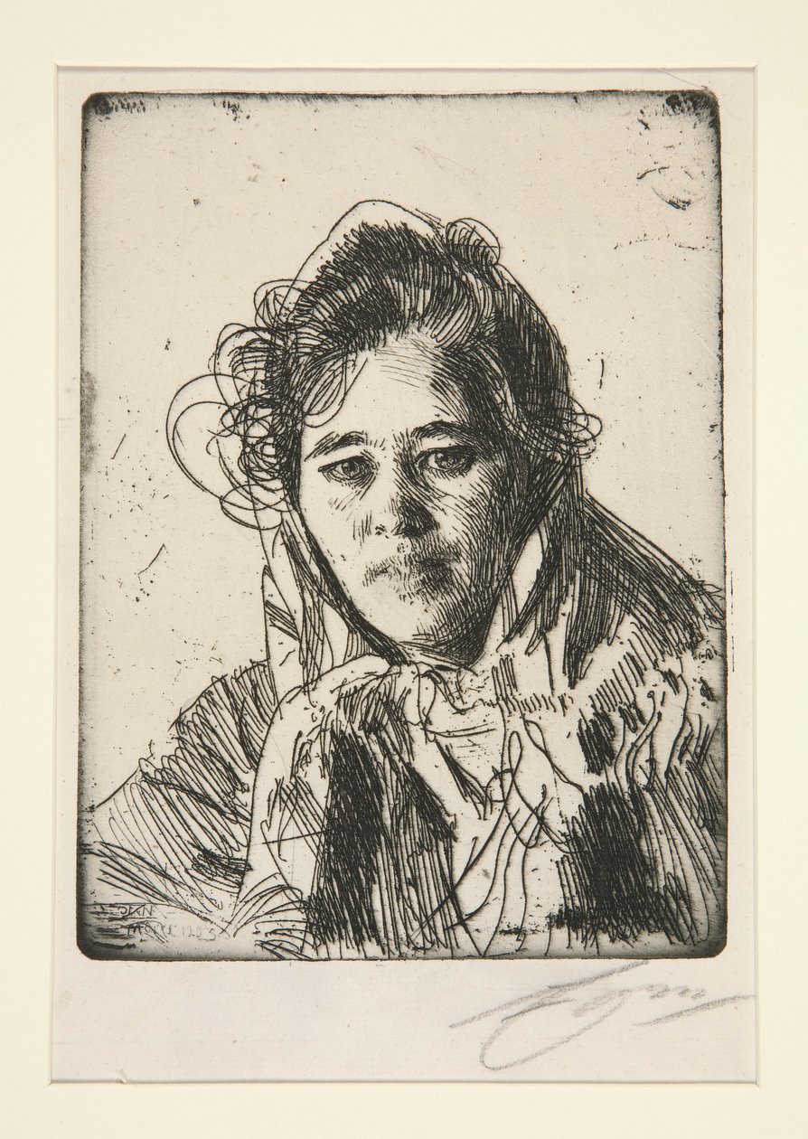 Moralı Genç Kız (Krakberg) by Anders Leonard Zorn