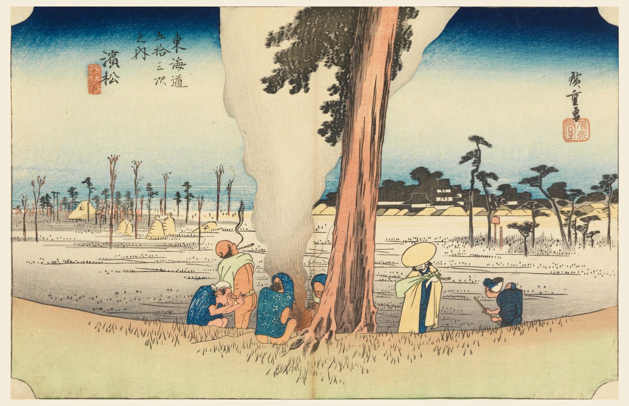 Hamamatsu, Winter r zemin, üye Tefi fty-Thre S ve diğerleri ses s ofte şehir derecesi daha düşük d (şehir derecesi ana dağ eklemi) by Ando Hiroshige