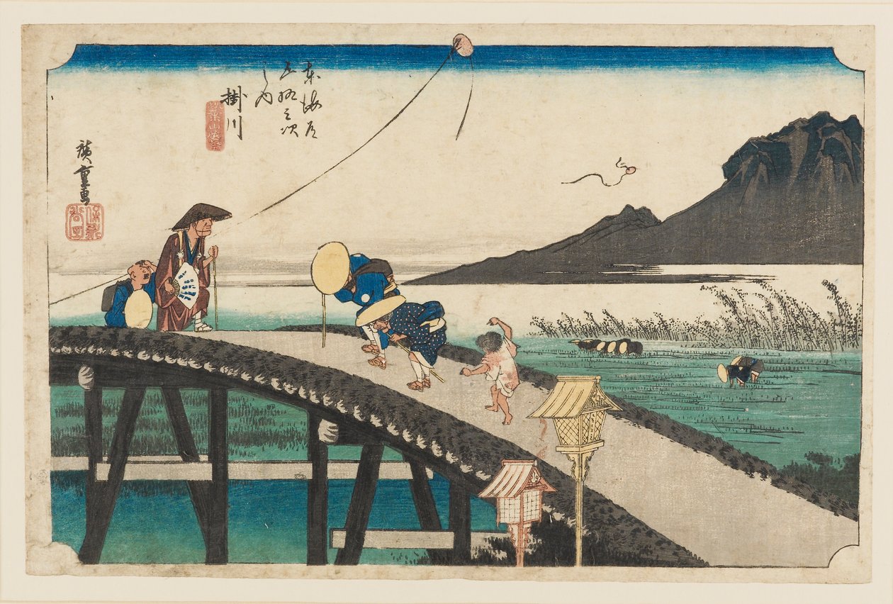 DBock p Hayashi t-Kakegawa Akihayama Embo, 1797-1858 by Ando Hiroshige