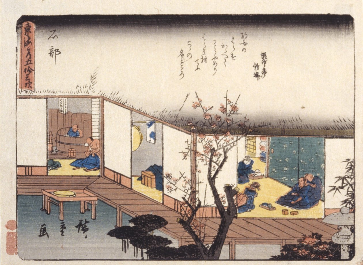 İshiba by Ando or Utagawa Hiroshige