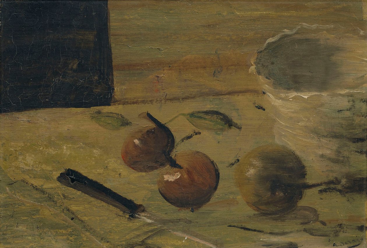 Meyve ve çatal bıçak takımı by Andre Derain