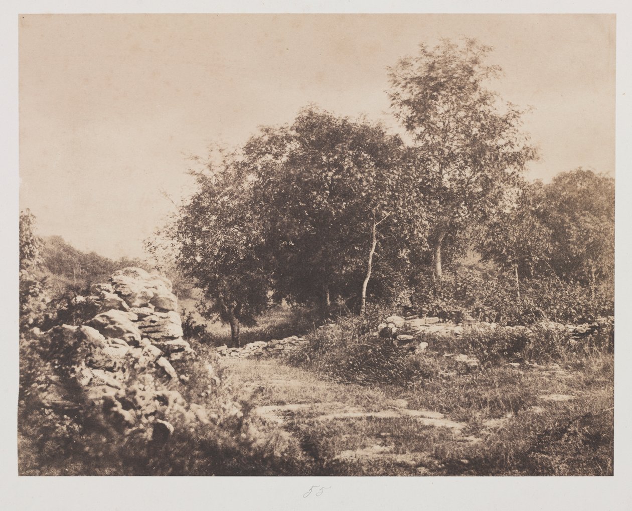 İsimsiz (Fontainbleau Sahnesi) by André Giroux