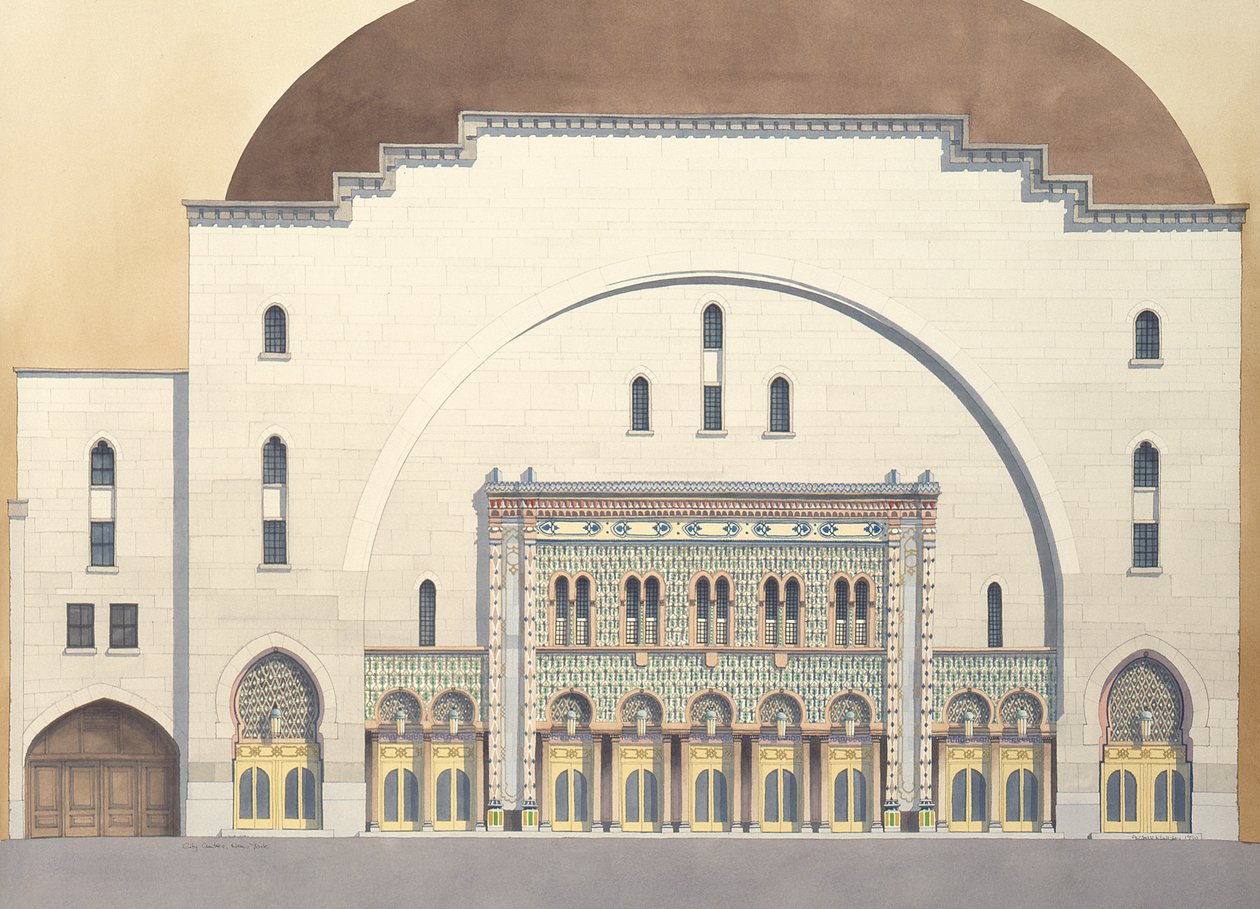 Şehir Merkezi Tiyatrosu, New York by Andras Kaldor