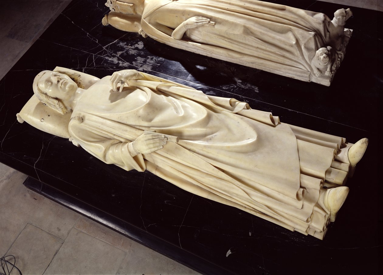 Charles V 'Bilge' (1338-80) c.1364 (mermer) heykeli by Andre Beauneveu