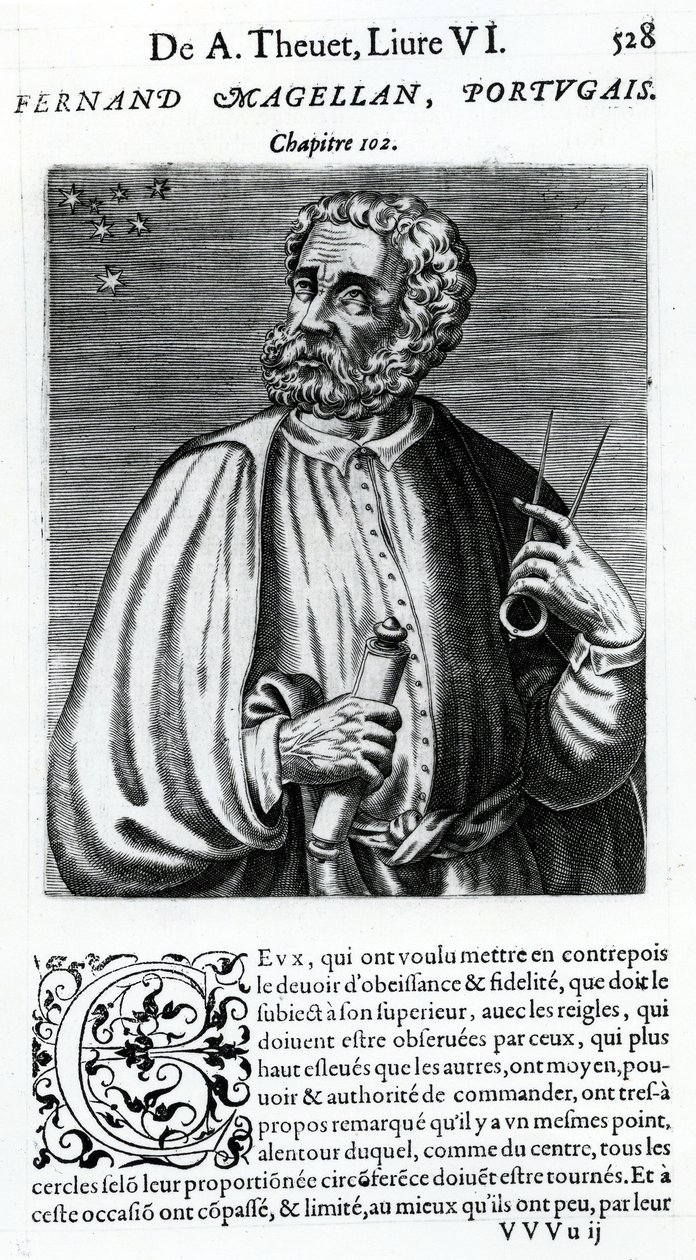 Ferdinand Macellan, 16. Yüzyıl by Andre Thevet