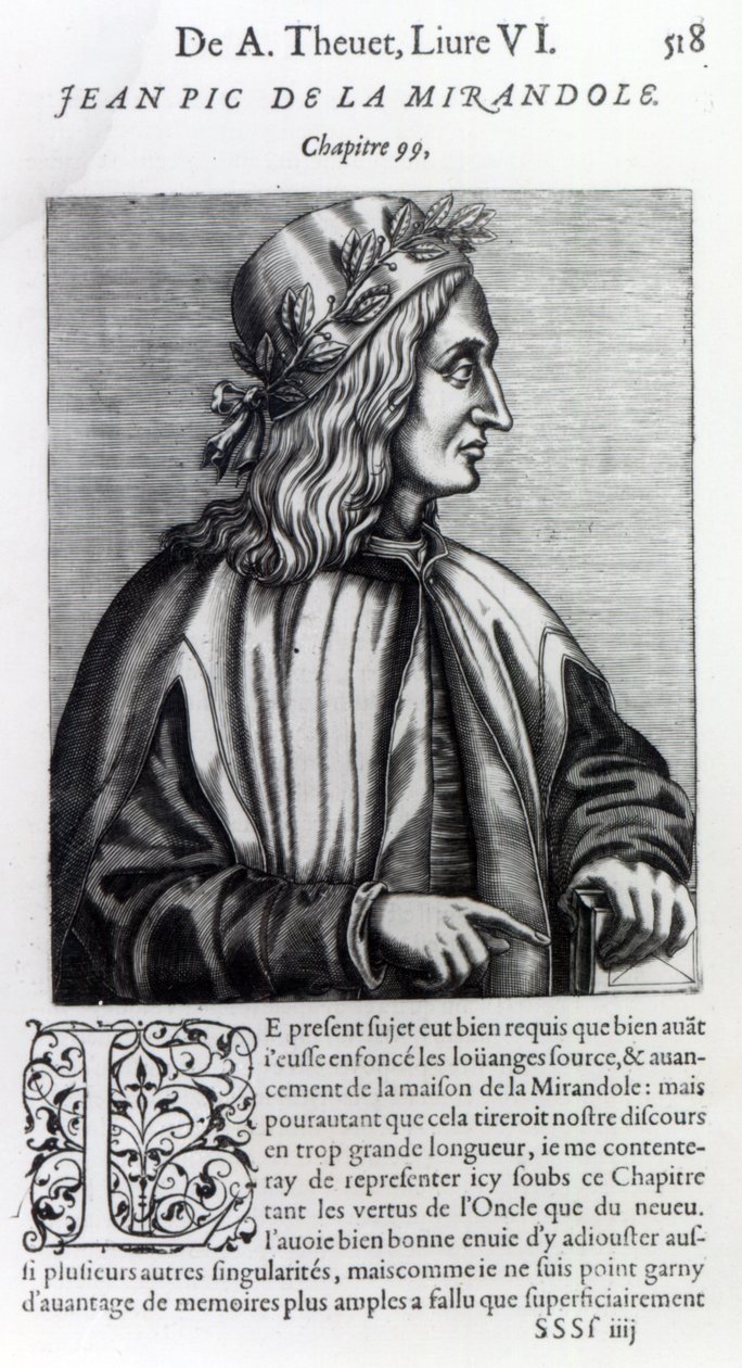 Giovanni Pico della Mirandola, Andre Thevet