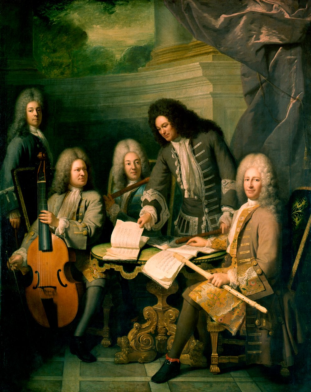 Michel de la Barre by Andre (after) Bouys