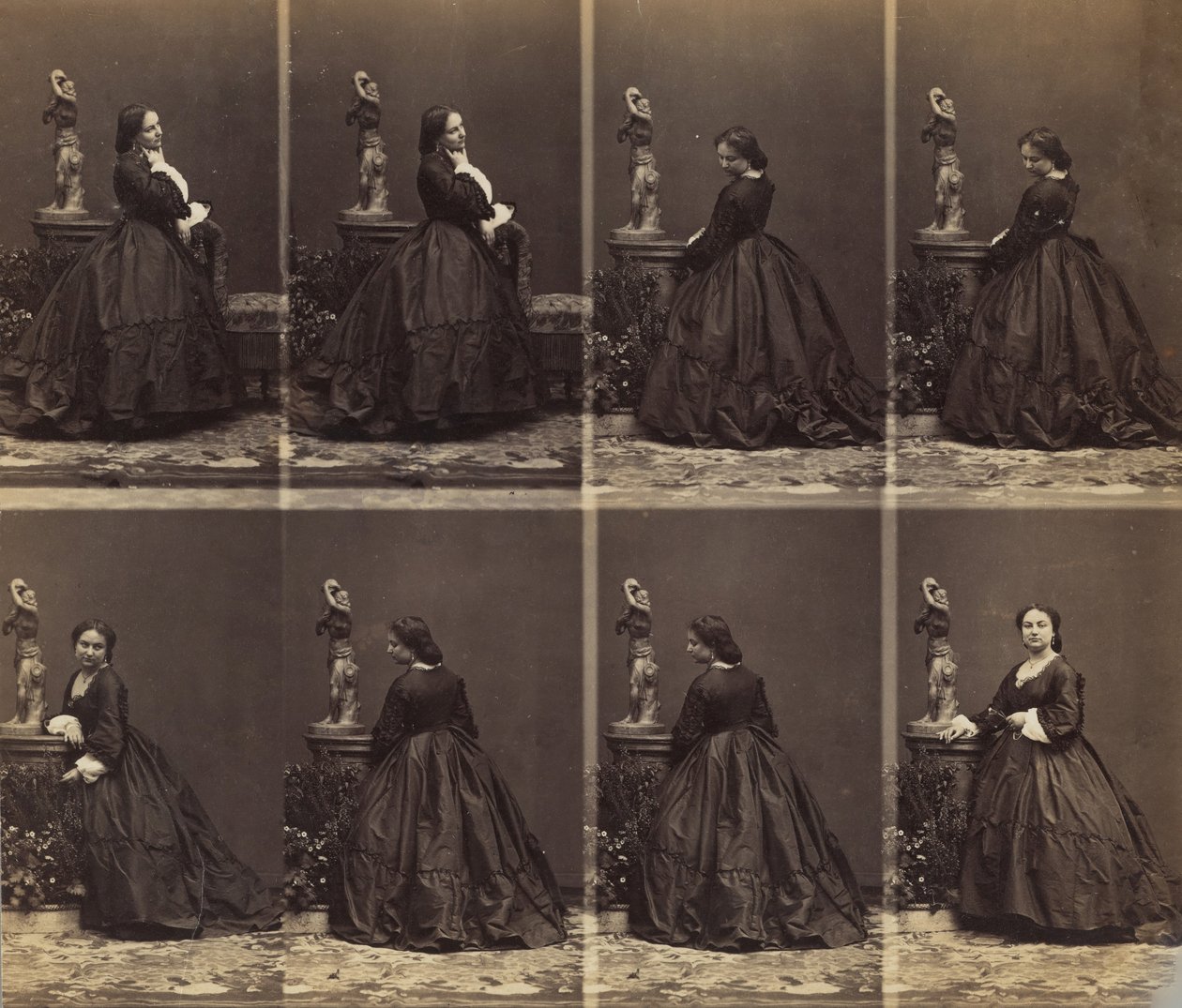 Berthe, 22 Ocak 1862- Nisan 1862. by Andre Adolphe Eugene Disderi