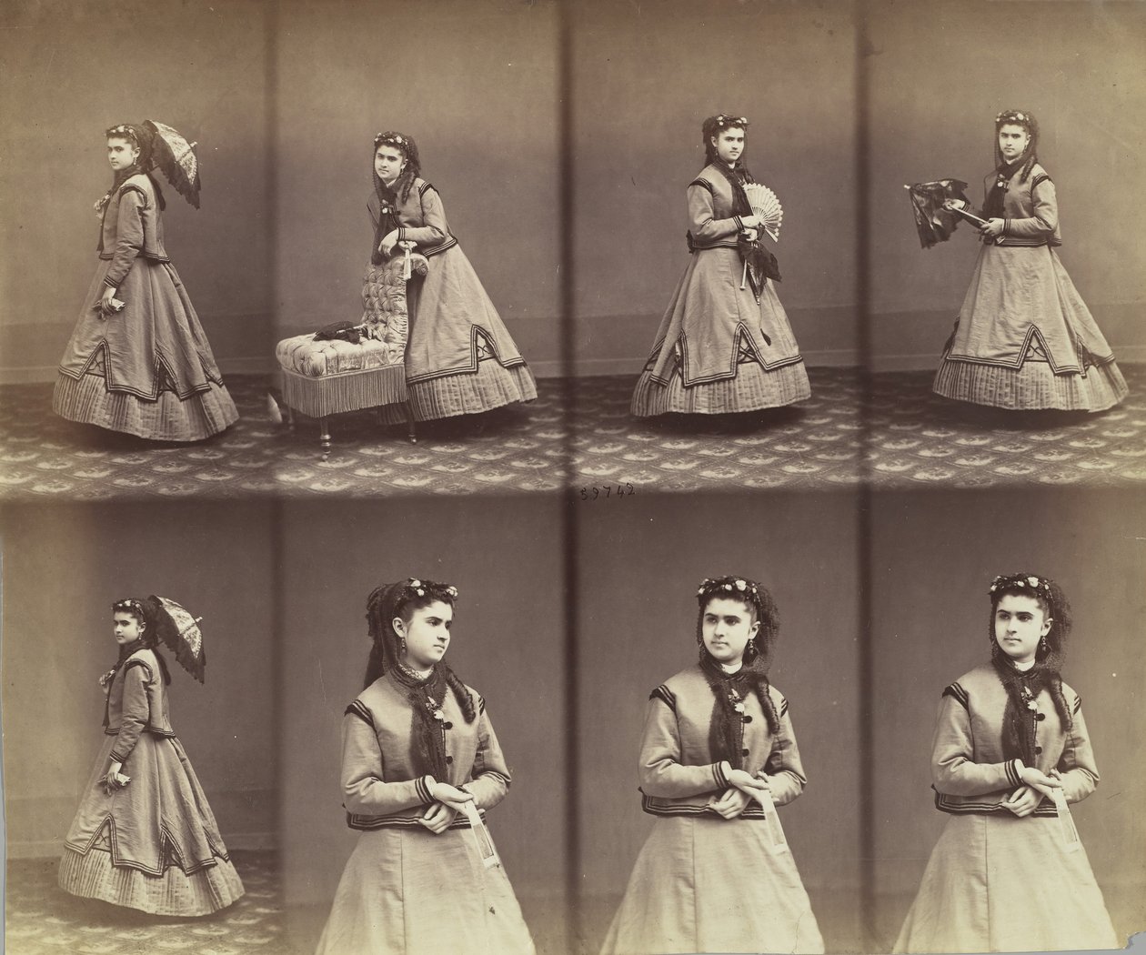 Boudet, 1866. by Andre Adolphe Eugene Disderi