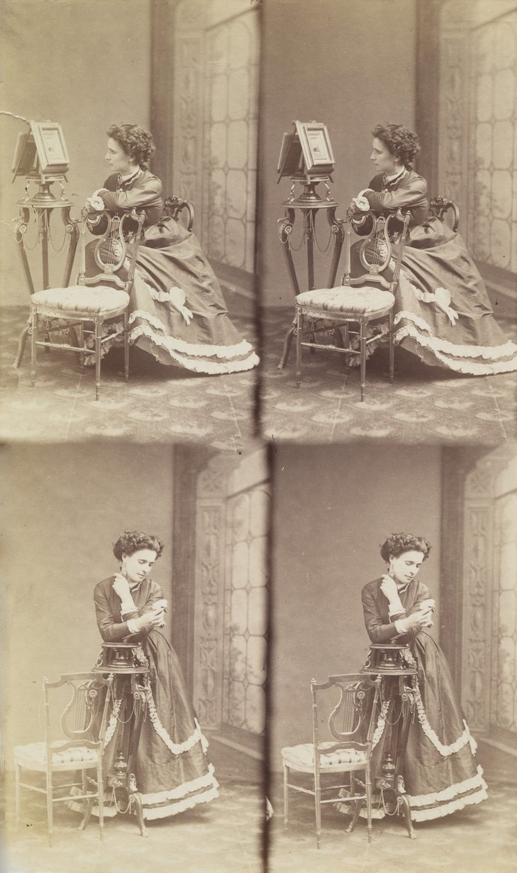 Dulare, Şubat 1865-75. by Andre Adolphe Eugene Disderi