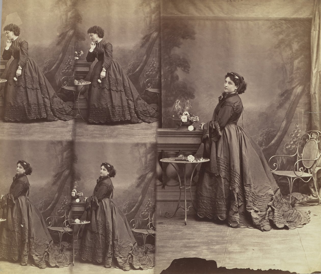 Finaller, 1866. by Andre Adolphe Eugene Disderi