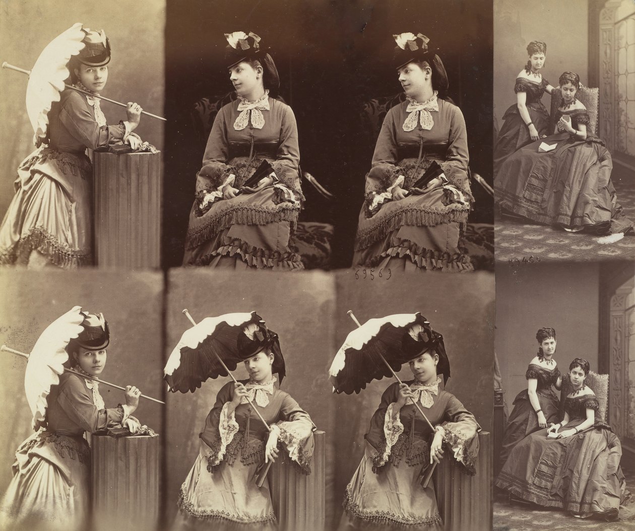 Gabrielle, M. Gutierrez de Estrada, 1867. by Andre Adolphe Eugene Disderi